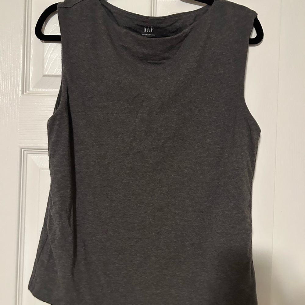 GAP Women's Grey Tank Top